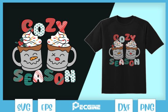 Cocoa Cozy Season Christmas SVG