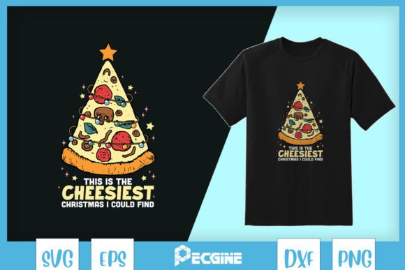 Cute Funny Cheesy Xmas SVG