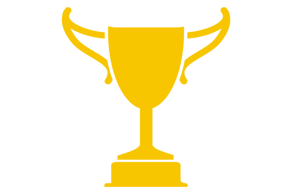 Golden Trophy Cup Icon