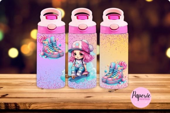 Hip Hop Girl Tumbler Wrap