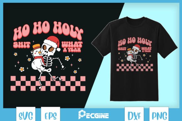 Ho Ho Ho What a Year SVG