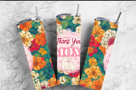 Thank You MOM Tumbler Sublimation