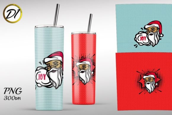 Tumbler Sublimation Santa